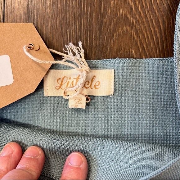 🆕 Listicle Sky Blue Level Up Brami SZ LG - Picture 5 of 5